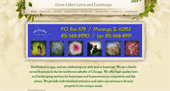 Desktop Screenshot of greatlakeslawn.com